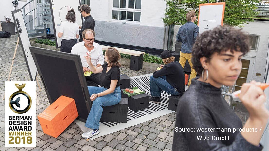 Xbrick - Furniture made of expanded polypropylene | EPP-Forum Bayreuth